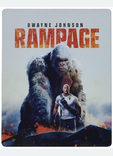 RAMPAGE (STEELBOOK/BR/DVD)
