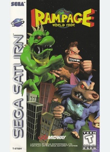 RAMPAGE:WORLD TOUR - Sega Saturn