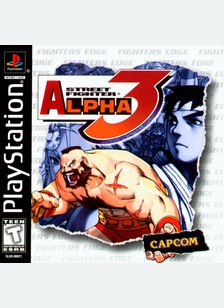 STREET FIGHTER ALPHA 3 - Playstation (PS1)