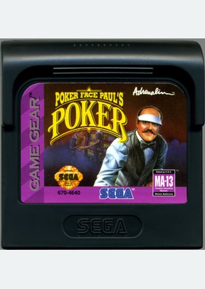 POKER FACE:PAULS POKER - Sega Game Gear