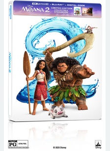 MOANA 2 (STEELBOOK/4K/BR)