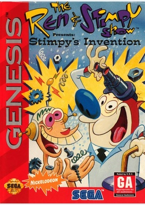 REN & STIMPY:STIMPYS INVENTIO - Sega Genesis