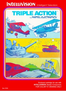 TRIPLE ACTION - Intellivision