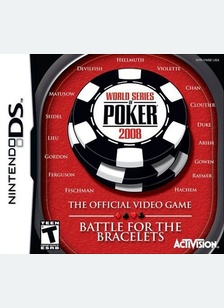 WORLD SERIES POKER 08 - Nintendo DS
