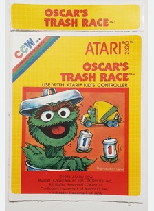 OSCARS TRASH RACE - Atari 2600