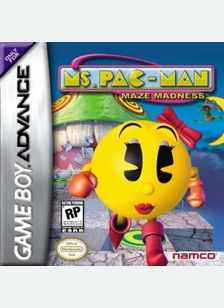 MS. PAC-MAN:MAZE MADNESS - Game Boy Advanced