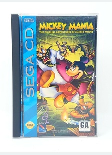 MICKEY MANIA THE TIMELESS ADVS - Sega CD