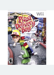PIZZA DELIVERY BOY - Nintendo Wii