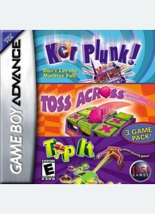 KERPLUNK/TIP IT/TOSS ACROS - Game Boy Advanced