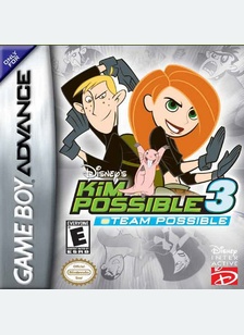 KIM POSSIBLE 3:TEAM POSSIBLE - Game Boy Advanced