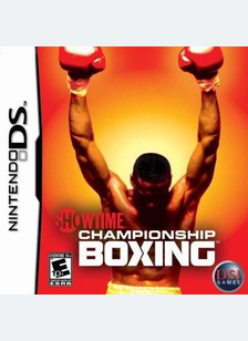 SHOWTIME CHAMPIONSHIP BOXING - Nintendo DS