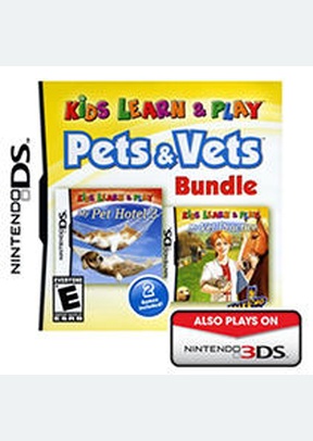 KIDS LEARN AND PLAY:PET & VETS - Nintendo DS