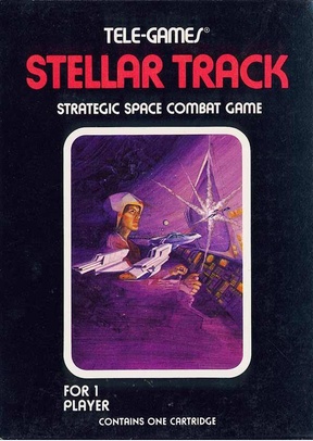 STELLAR TRACK - Atari 2600