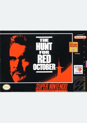 HUNT FOR RED OCTOBER - Super Nintendo