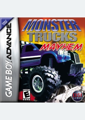 MONSTER TRUCK MAYHEM - Game Boy Advanced