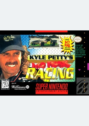 KYLE PETTYS NO FEAR RACING - Super Nintendo