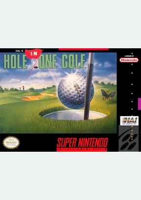 HOLE IN ONE GOLF - Super Nintendo