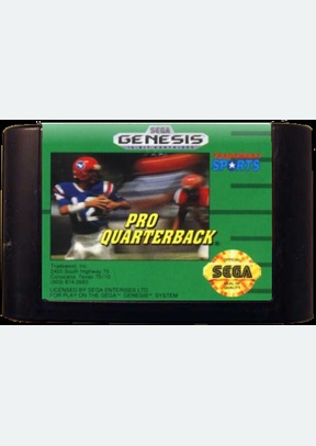 PRO QUARTERBACK - Sega Genesis