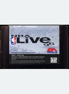 NBA LIVE 96 - Sega Genesis