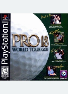 PRO 18:WORLD TOUR GOLF - Playstation (PS1)