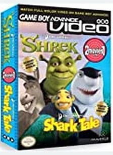 GBA VIDEO:SHREK & SHARK TALE - Game Boy Advanced