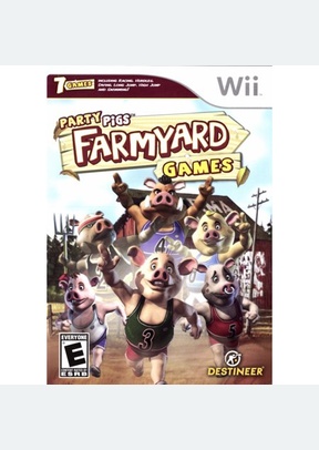 PARTY PIGS FARMYARD GAMES - Nintendo Wii