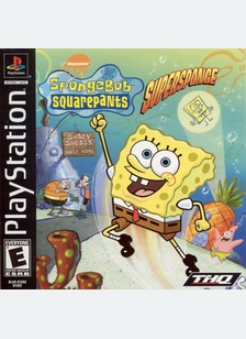 SPONGEBOB:SUPERSPONGE - Playstation (PS1)