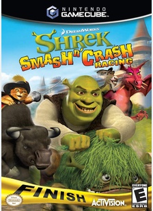 SHREK:SMASH N CRASH RACING - GameCube