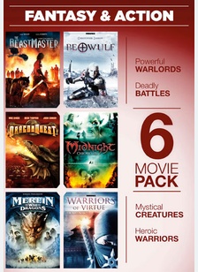 6 Movie Pack: Fantasy & Action