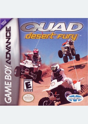 QUAD DESERT FURY - Game Boy Advanced