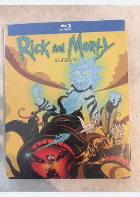 RICK & MORTY:S4 (STEELBOOK/BR)