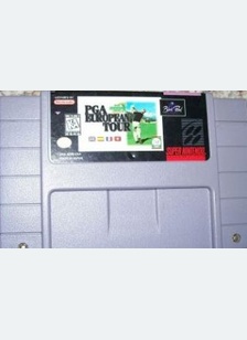 PGA EUROPEAN TOUR - Super Nintendo
