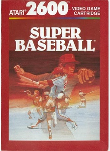 SUPER BASEBALL - Atari 2600