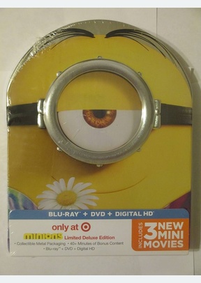 MINIONS (STEELBOOK/BR/DVD)