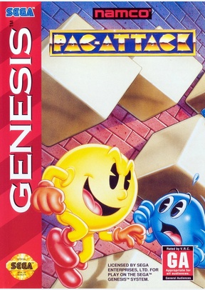 PAC-ATTACK - Sega Genesis