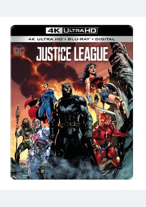 JUSTIC LEAGUE (STEELBOOK/4K/BR