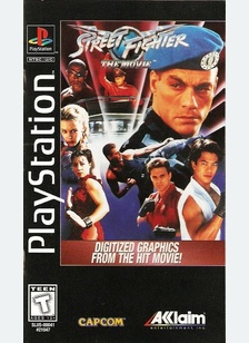 STREET FIGHTER:THE MOVIE - Playstation (PS1)