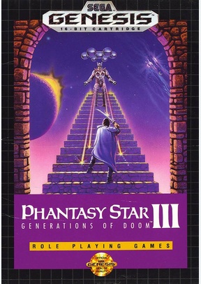 PHANTASY STAR III:GENERATIONS - Sega Genesis