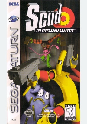 SCUD:DISPOSABLE ASSASSIN - Sega Saturn