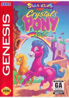 CRYSTALS PONY TALE - Sega Genesis