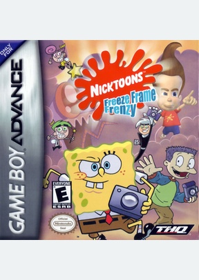 NICKTOONS:FREEZE FRAME FRENZY - Game Boy Advanced