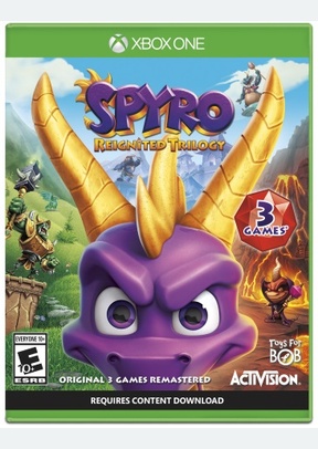 Spyro Reignited Trilogy (Spyro/Spyro 2/Year Of The Dragon) - Xbox One