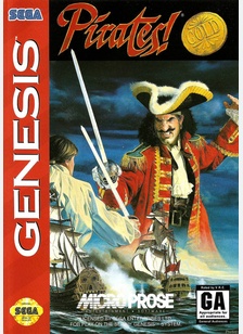 PIRATES:GOLD - Sega Genesis