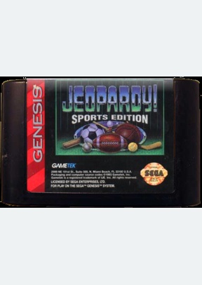 JEOPARDY!:SPORTS ED - Sega Genesis