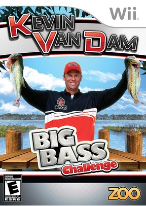 KEVIN VANDAMS BIG BASS - Nintendo Wii