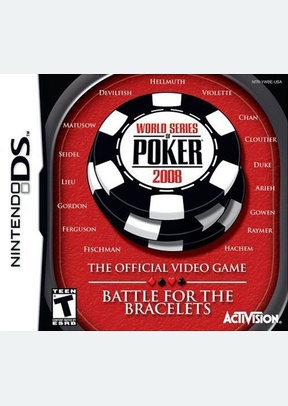 WORLD SERIES POKER 08 - Nintendo DS