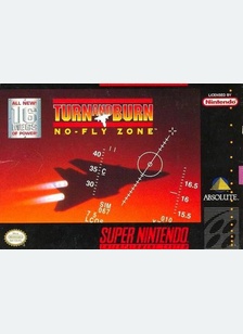 TURN & BURN:NO FLY ZONE - Super Nintendo