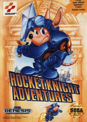 ROCKET KNIGHT ADVENTURES - Sega Genesis