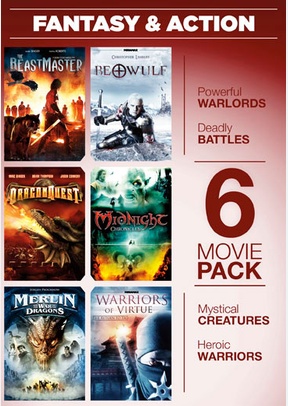 6 Movie Pack: Fantasy & Action