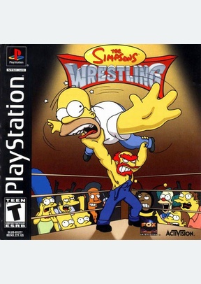 SIMPSONS:WRESTLING - Playstation (PS1)